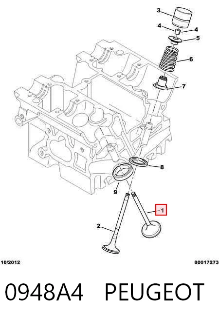 0948A4 Peugeot/Citroen