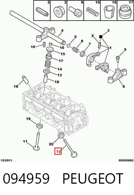Comprar 0839K Gieffe Válvula escape