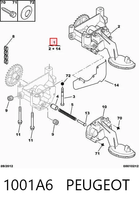 Comprar Bomba de aceite Peugeot Boxer 244 a bajo precio