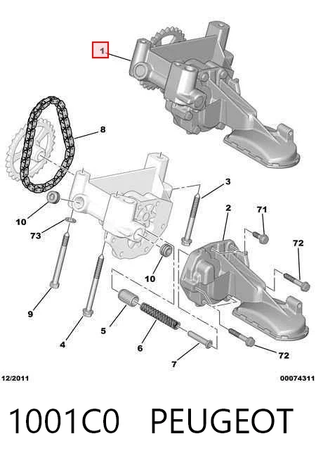 Bomba de aceite del motor Grand Vitara SUV (1998-2005) original desde 56,63 €