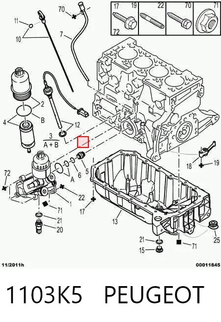 1103K5 Peugeot/Citroen