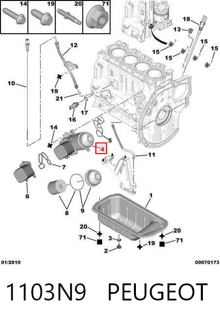 1103N9 Peugeot/Citroen