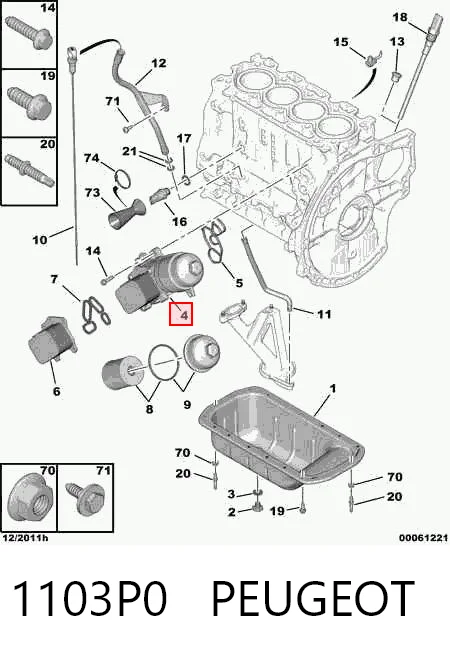1103P0 Peugeot/Citroen