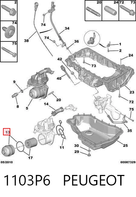 1103P6 Peugeot/Citroen