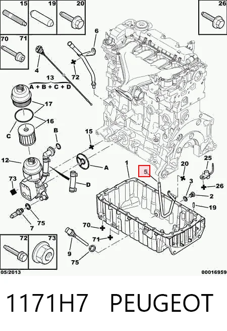 1171H7 Peugeot/Citroen