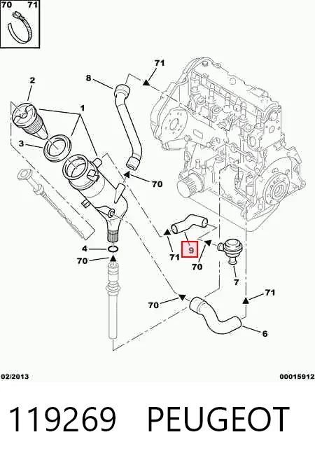 Decantador de aceite Lancia Delta I (1982-1993)