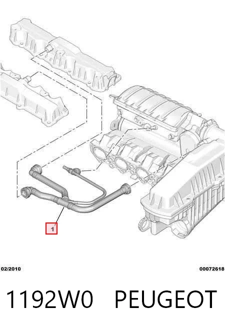 1192W0 Peugeot/Citroen Decantador de aceite