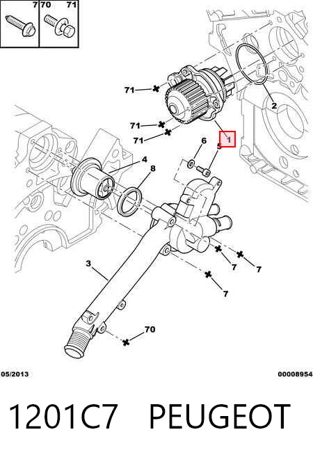 1201C7 Peugeot/Citroen