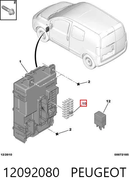 Fusible para Nissan Almera II (N16)