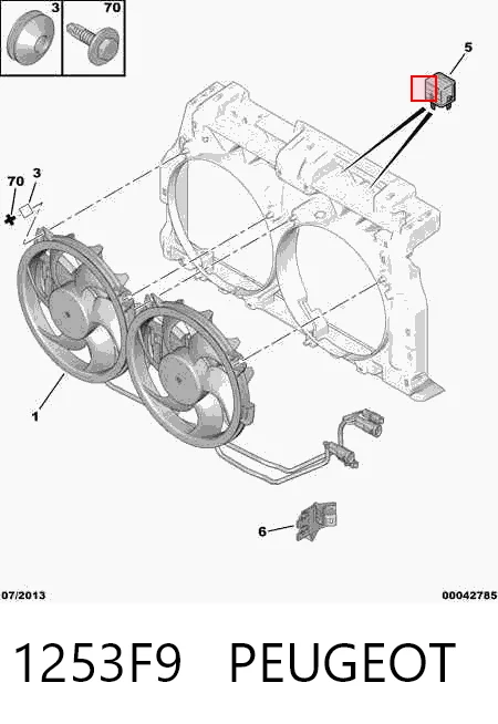 Comprar Ventilador del motor Citroen C8  EA, EB