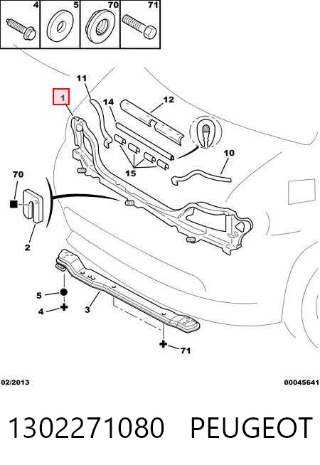Comprar Soporte de radiador Fiat Ducato II 230L