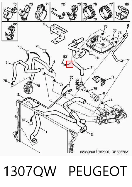 1307QW Peugeot/Citroen