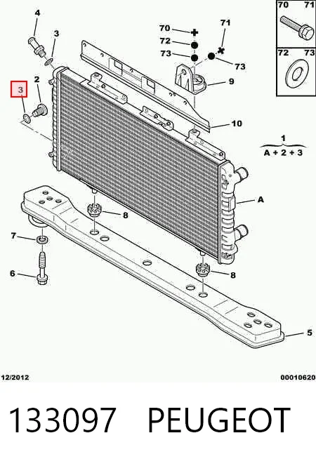 Água radiador Citroen Jumper  desde 103,61 €