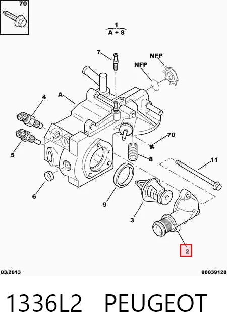 Caja termostato Citroen Saxo  hatchback comprar en España