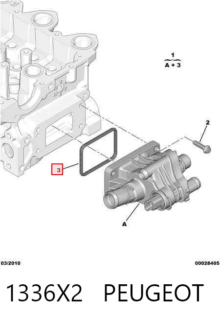 Precio del repuesto Caja termostato C3 I hatchback