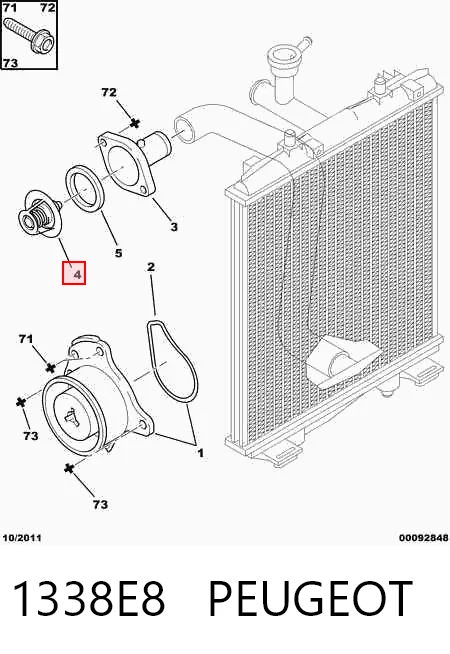Comprar Termostato Daihatsu Terios  J2 a bajo precio