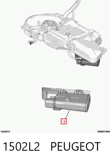 Comprar Absorbedor de vapores de combustible Citroen C4 II B7 a bajo precio