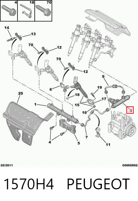 1570H4 Peugeot/Citroen