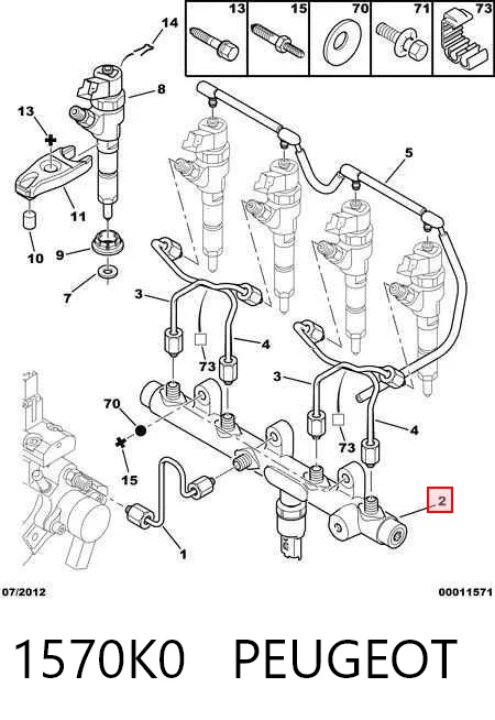 1570K0 Peugeot/Citroen