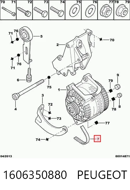 Correa de transmisión trapezoidal Renault Trucks MAGNUM  desde 10,66 €