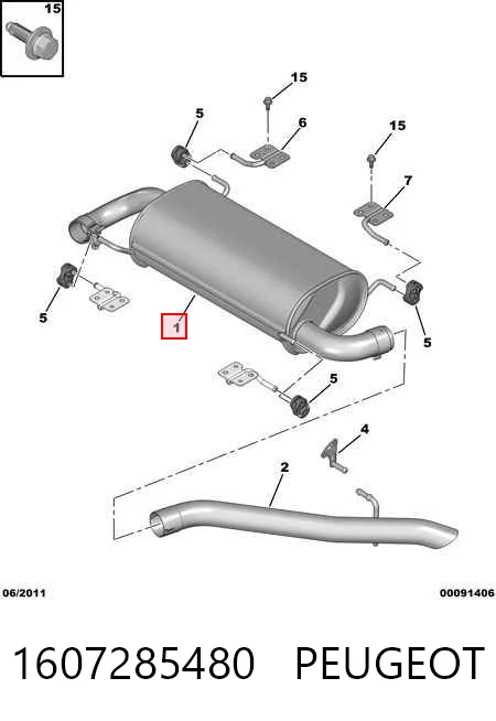 Comprar Silenciador trasero Peugeot Boxer III 250