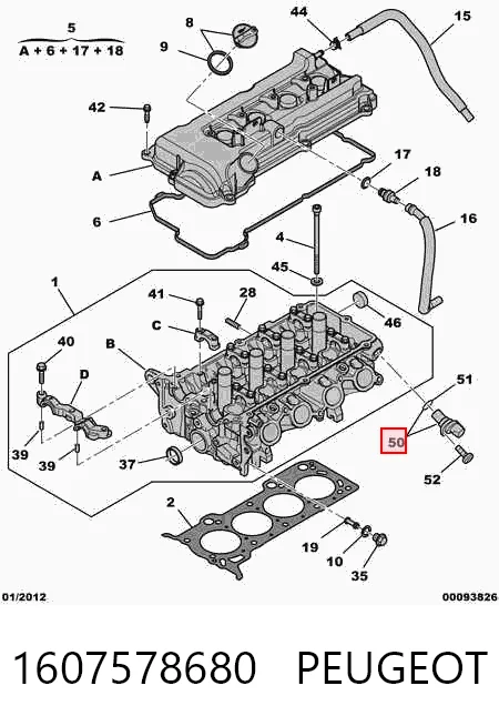 Sensor de posición de árbol de levas Mitsubishi Colt VI (Z3A)