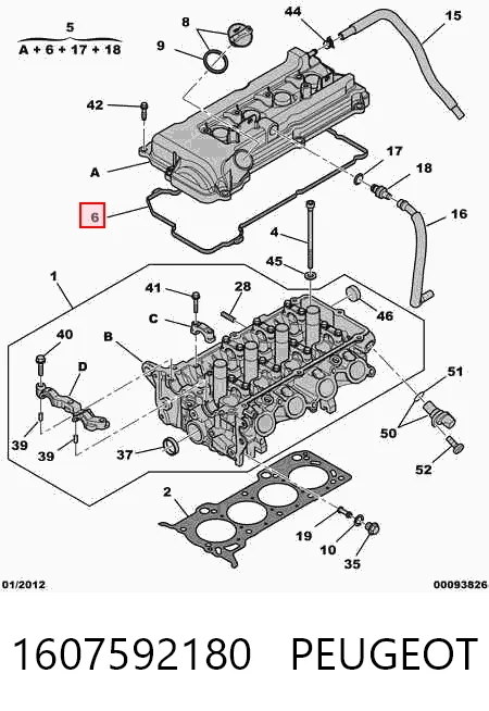 Comprar Junta tapa de balancines Mitsubishi Colt VII Z3