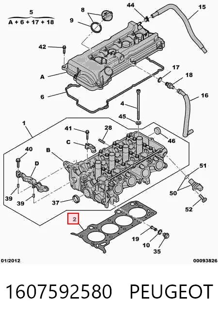 Juntas de culata Mitsubishi Colt VII hatchback (Z3) (2008 - 2012) precio, desde 35,51 EUR