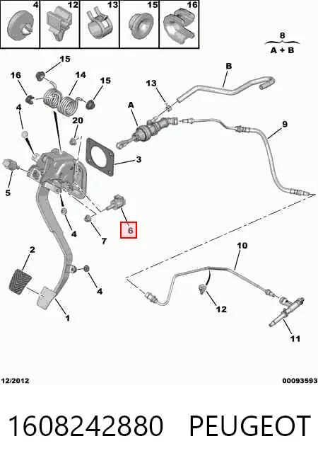 1608242880 Peugeot/Citroen