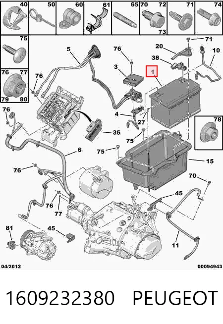 1609232380 Peugeot/Citroen
