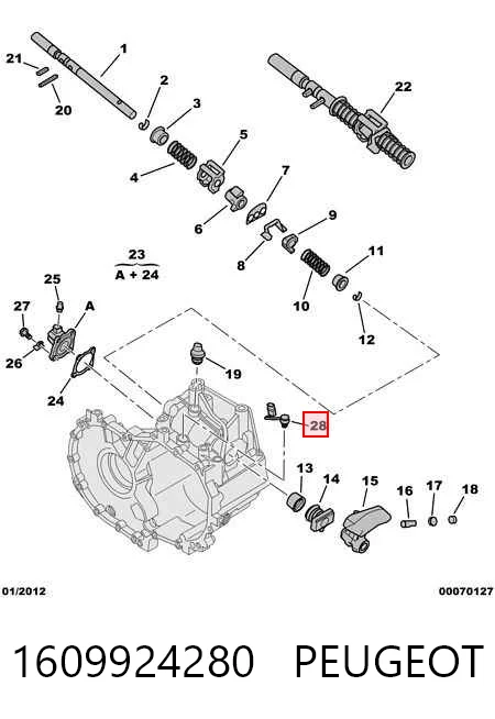 Comprar Interruptor de luz de marcha atrás Mitsubishi Outlander III GF, GG a bajo precio