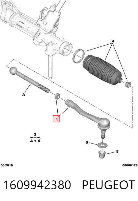 Rótulas de dirección C5  sedán (2008-2017) original desde 24,93 €