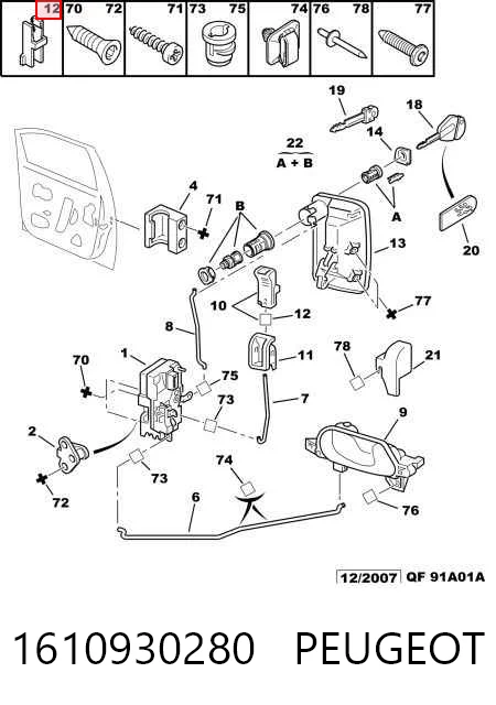 Comprar Soporte de la barra estabilizadora delantera 308 I 4A, 4C