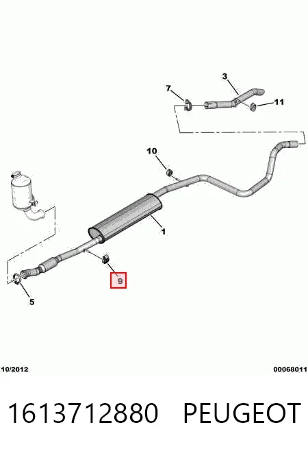 1613712880 Peugeot/Citroen