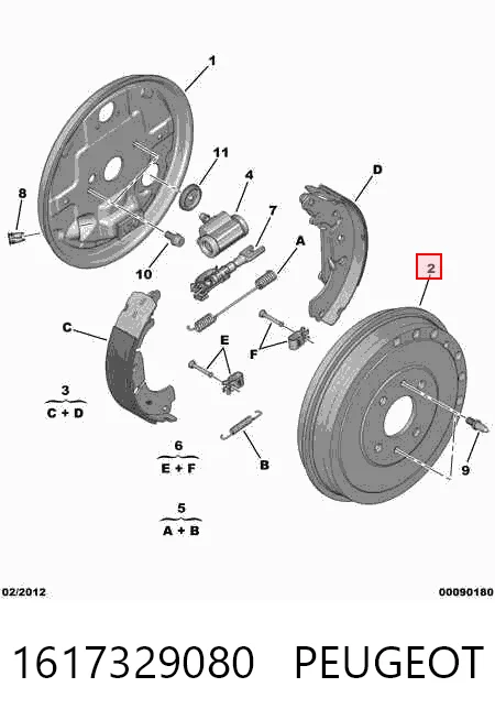 Tambor de freno trasero Isuzu Trooper  desde 40,80 €