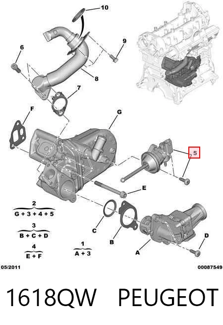 1618QW Peugeot/Citroen