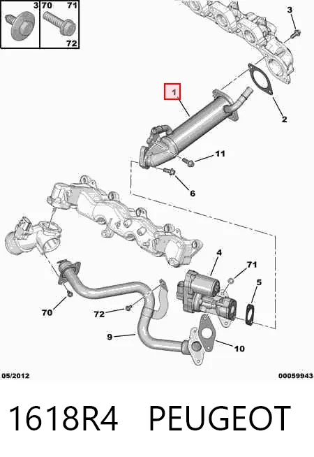 1618R4 Peugeot/Citroen