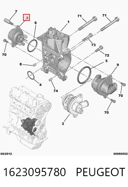 Bombeadora de agua Citroen ZX  desde 29,76 €