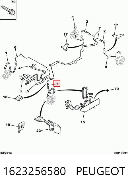 Comprar Latiguillo de freno delantero Citroen C5 DC a bajo precio