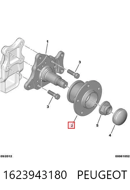 Buje para Peugeot Boxer  (250)