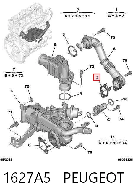 1627A5 Peugeot/Citroen