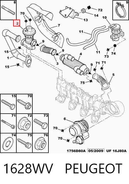 EGR Ducato II furgoneta (1994-2002) original desde 94,86 €