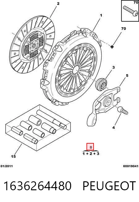 Comprar Kit de embrague completo C3 II 2R, 2C