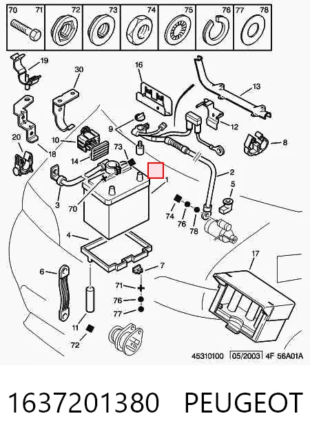 1637201380 Peugeot/Citroen
