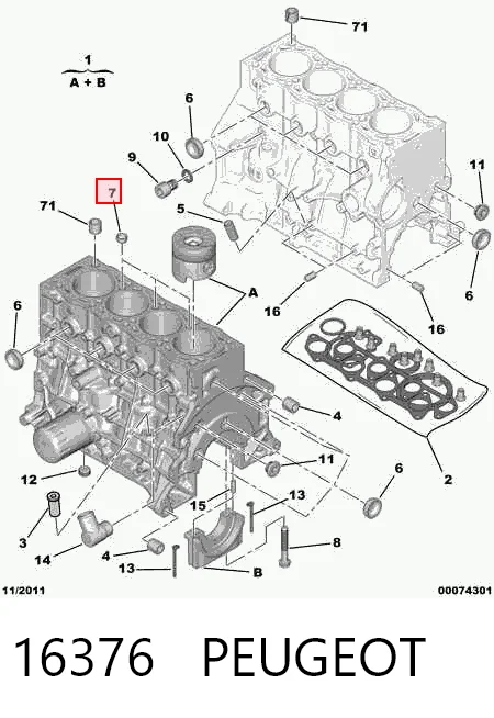 16376 Peugeot/Citroen