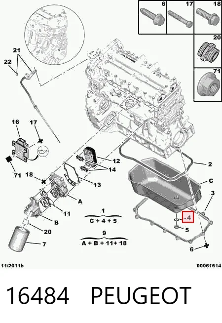 16484 Peugeot/Citroen