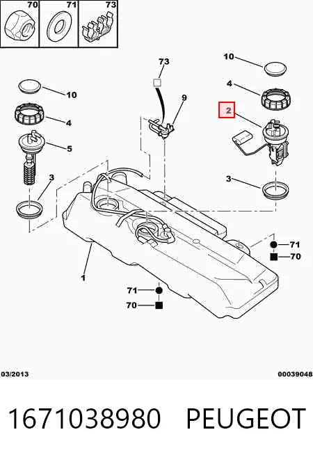Aforador para Peugeot 106 1