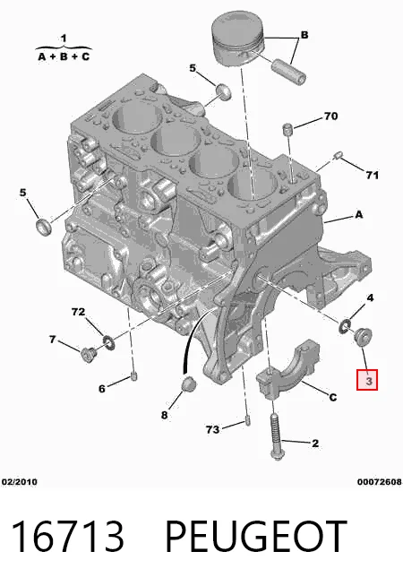 16713 Peugeot/Citroen