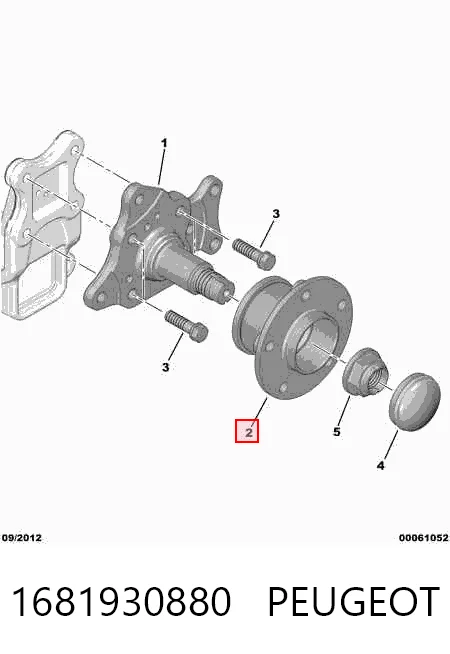 Comprar Cubo trasero Citroen Jumper  250 a bajo precio