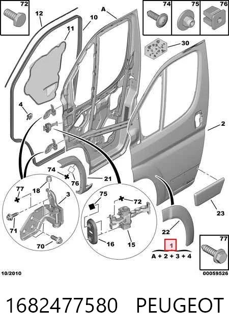 Comprar Puerta del conductor Ducato III 250